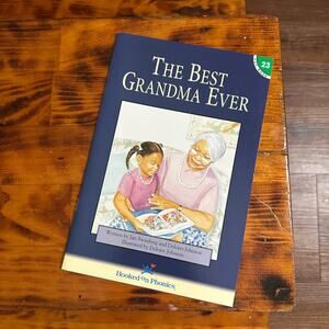 Vintage 1998 The Best Grandma Ever Hooked On Phonics Paperback Book